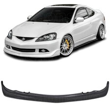 Front Bumper Lip Spoiler For 05-06 Acura Rsx Dc5 Pu Black Mugen Style