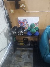 Rack And Dumbells Set