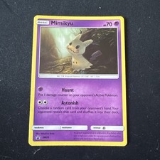 Mimikyu - SM29 Holo Promo Sun & Moon Promo Pokemon  on eBay