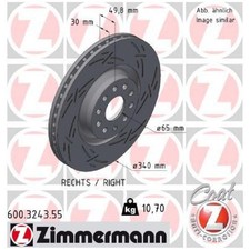 Bremsscheibe vorne rechts für Cupra Ateca KH7 Formentor KM7 Leon KL1 | 26486793