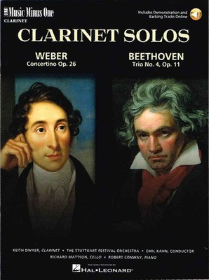 Clarinet Solos, Weber Concertino Op. 26, Beethoven Trio No. 4, Op. 11 - Music ..