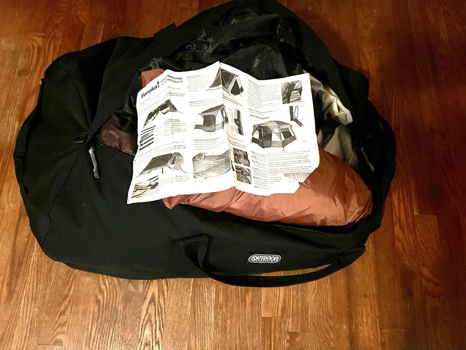 Eureka Copper Canyon 1010 Tent 5 Person Camping Gear NICE! - Image 4 of 4