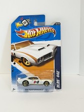 2012 Hot Wheels 5/10 HW Performance Hurst Olds 442 White