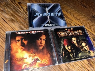 Ghost Rider X-men Pirates Of The Caribbean Soundtracks CDs Complete Movie CDs
