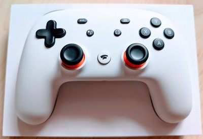 Google Stadia Controller Weiß | Bluetooth freigeschaltet | OVP | Neuwertig PC/