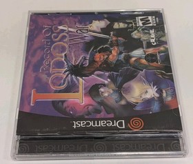 Record of Lodoss War Sega Dreamcast CIB Tested Working Lightly Scratched RPG