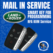 Land Rover Range Rover Key Fob Programming Mail-in Kvmbcm 20122020