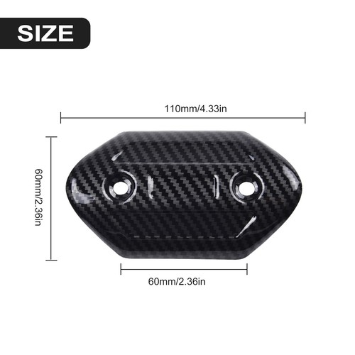 Bouclier thermique d'échappement haute performance excellente couverture de pro - Afbeelding 9 van 20