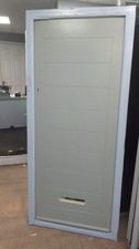 Brand New Stunning Agate Grey Composite Door In Agate Frame 935 X 2090 Mm