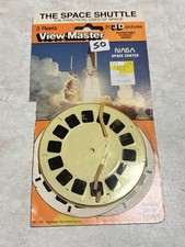 ViewMaster 3 Reel Pack Era of the Space Shuttle, NASA, Space Center 2069 in box