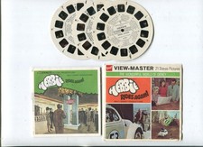 View Master Disney Herbie Rides Again 21 3D Pictures with Storybook on 3 Reels