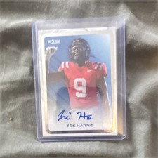 2023 Panini Prizm Tre Harris Hard Signed Autographed Football Trading Card