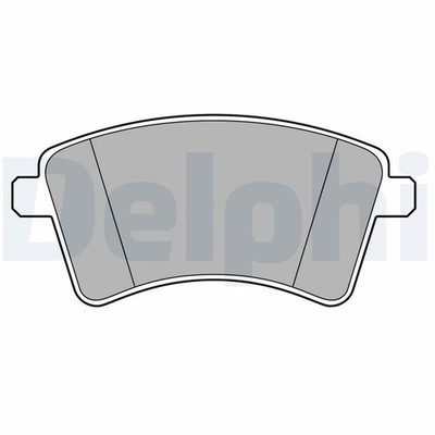   DELPHI BREMSBELAGSATZ SCHEIBENBREMSE VORNE 4154300022 NEU DE STOCK