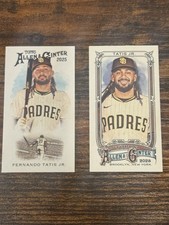 2025 Topps Allen Ginter Fernando Tatis Jr Mini Image Variation And Base Mini