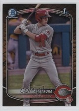 2025 Bowman Chrome Prospects Reptilian Refractor Sammy Stafura #BCP-100 18bz