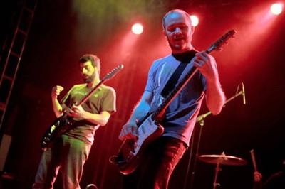 Mark T Smith and Michael James of Explosions In The Sky perform at- Old Photo