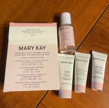 MARY KAY HYDRATING GO SET 204126 4 PC TRAVEL/DELUXE SIZE SET NORMAL TO DRY SKIN