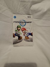 Instruction Manual Booklet Only for Nintendo Wii Mario Kart Game Authentic Qty 1