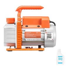 Uimoso Pompe à vide CVC 3,5 CFM 99 L/min à palettes rotatives avec huile fournie