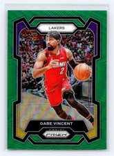 2023-24 Panini Prizm #225 Gabe Vincent Prizm Green Los Angeles Lakers