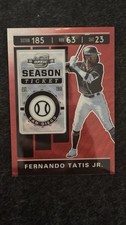 Panini Chronicles Contenders Optic Fernando Tatis Jr. Ruby Wave #11 /199