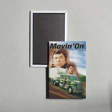 Movin' On Mini TV Show Poster Fridge Locker Magnet