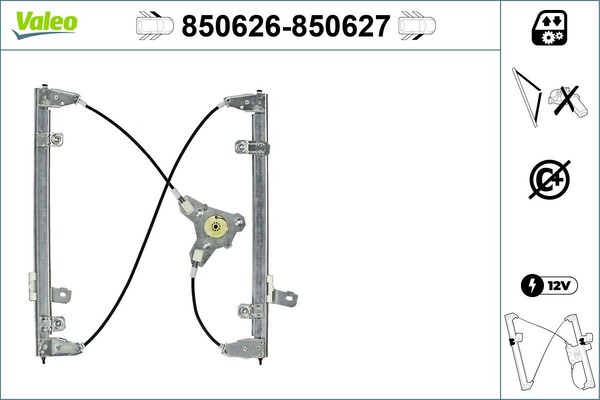 Fensterheber Vorne Links Valeo 850626 Passend FüR Nissan-image