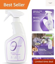 Litter Odor Eliminator - Permanently Eliminate Litter Odors with Best Patente...