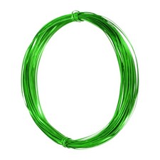 1mm Aluminum Craft Flat Wire,66Ft 0.3mm Thickness Armature Wire, Green