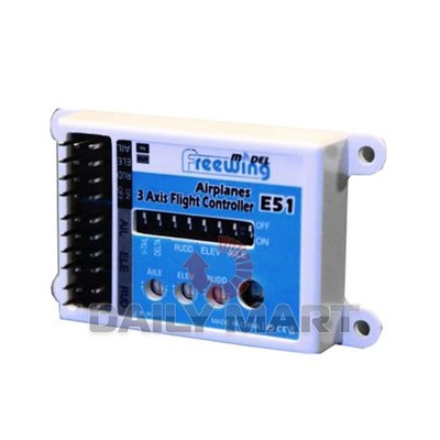 New In Box FREEWING E51 3 Axis Flight Stabilizer Gyro For RC Plane#yr