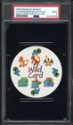 1999 Pokemon Rummy Charmander/Bulbasaur Wild Card-Ace Of Clubs PSA 9