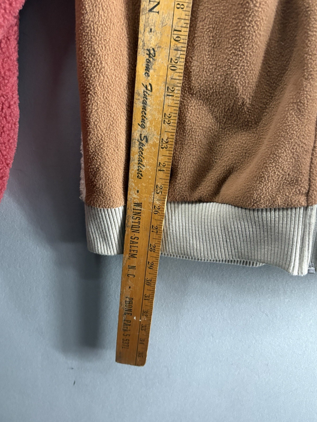 Helmut Lang Patchwork Fleece Jacket Colorblock Sh… - image 7