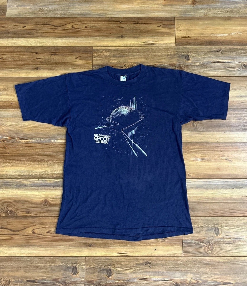 ARTEX / 80S/DISNEY/EPCOT CENTER/Tシャツ/XL/コットン/NVY/プリント// 1982 Disney World Epcot Center T Shirt Artex 80's USA Single