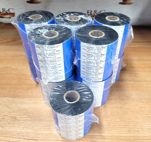 CLEAN START BLACK NE WAX/RESIN 89.0MM X 600.0 M LOT OF (11) PCS.