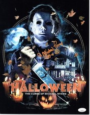 A. Michael Lerner signed 11x14 Photo Michael Myers Halloween 6 The Curse of Mich
