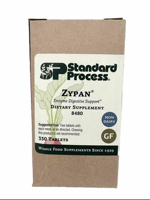 Standard Process Zypan - Digestive Support - 330 Tablets - Exp 01/02/2028