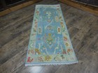 Turkish Oushak Rug,Modern Multicolored Area Rug,Handmade Bohemian Rug 2.6x6 Ft — photo 2