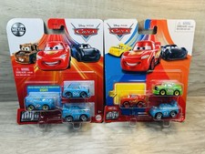 Disney Cars On The Road Mini Racers Cars - Pack of 3 (HJJ19) for