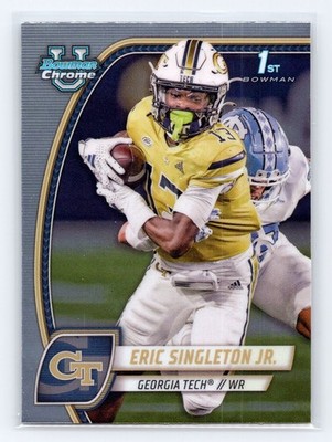 2024 Bowman Chrome University #71 Eric Singleton Jr.