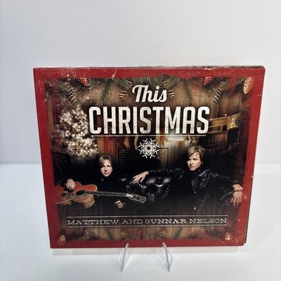 This Christmas by Matthew & Gunnar Nelson (Signed CD, 2015) B422