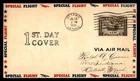 Mayfairstamps Canada FDC 1932 Ottawa conference to Detroit MI USA air mail First