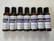 Set of 7 Pharmacopia Argan Oil Body Wash 1 oz / 30 ml Travel Size - New
