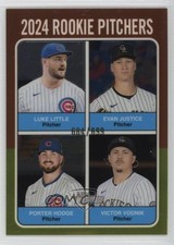 2024 Heritage High Number Quad Rookies Chrome Porter Hodge Victor Vodnik 1m01