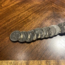 1959 P BU Roll Jefferson Nickles