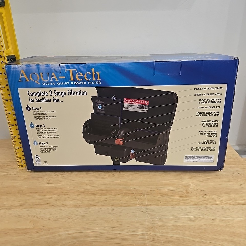 Aqua-Tech Power Filter For 30 To 60-Gallon Aquariums – ML90740-00