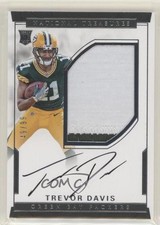 2016 Panini National Treasures RPS Rookie 49/99 Trevor Davis #138 Patch Auto 5w7