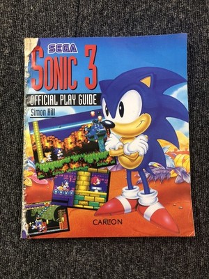 Sonic The Hedgehog 3 Sega Megadrive Official Play Guide Strategy Guide See Desc