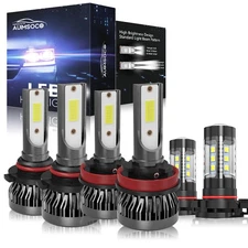 For GMC Canyon 2015-2021 LED Headlight Conversion Kit Bulbs Super Bright 36000LM
