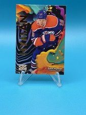 2024-25 SkyBox Metal Universe Z force Zach Hyman Edmonton Oilers #13 I-5208