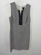 Pre-Owned Ann Taylor Navy Size 2 Short Sleeveless Dress